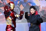 左からアイアンマン、山田裕貴