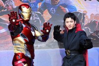 左からアイアンマン、山田裕貴