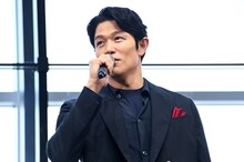 日曜劇場「リブート」制作発表会見に出席した鈴木亮平