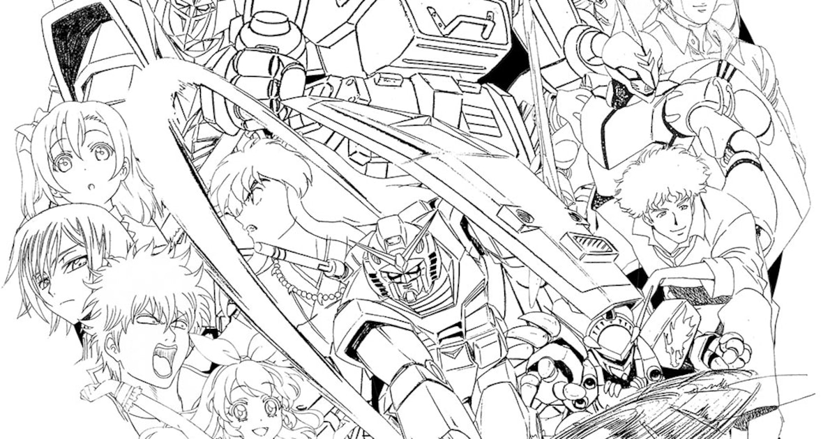 サンライズ50周年に銀魂も集合