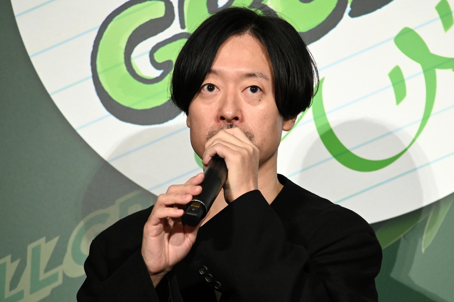 映画「万事快調〈オール・グリーンズ〉」公開記念舞台挨拶に登壇した児山隆