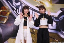 左から角心菜、谷田ラナ
