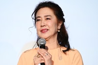 「2時間サスペンスTHE MOVIE シリーズ」製作発表会見に登壇した名取裕子