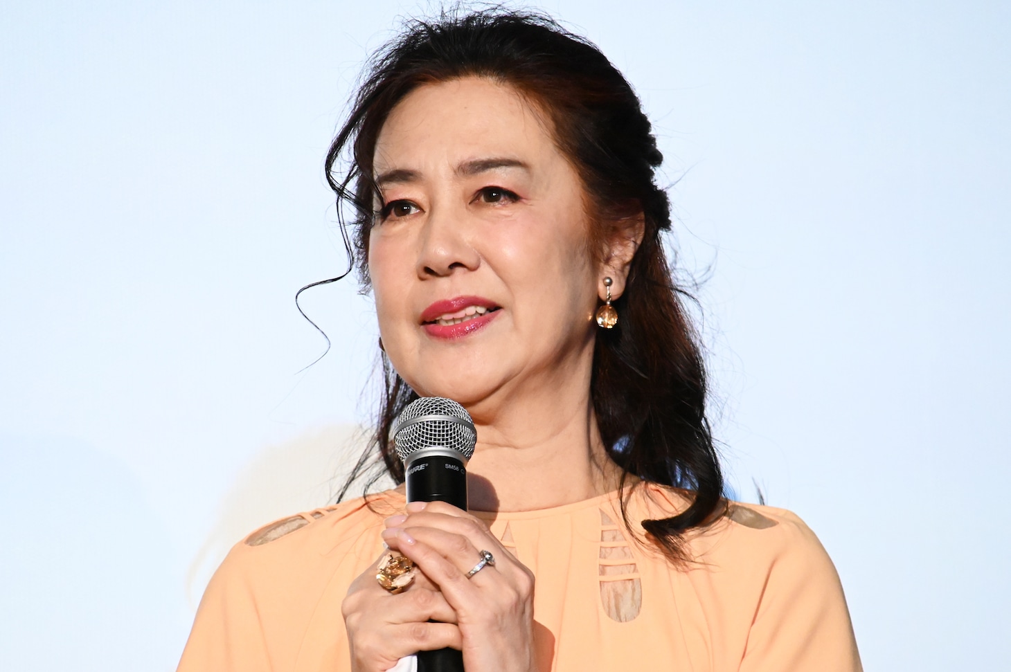 「2時間サスペンスTHE MOVIE シリーズ」製作発表会見に登壇した名取裕子