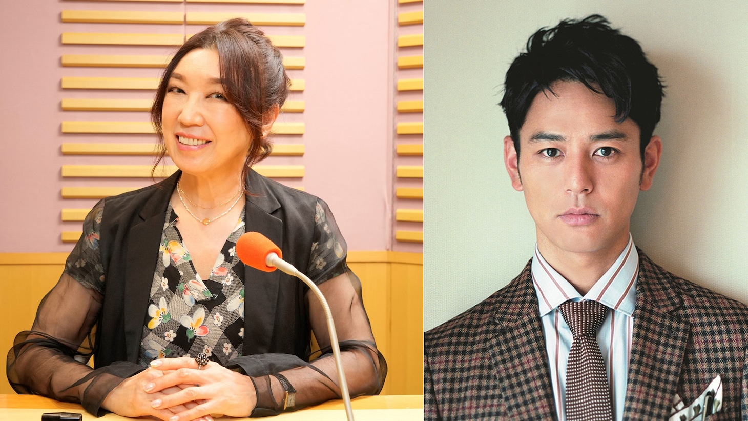 ニッポン放送「松任谷由実のオールナイトニッポンGOLD」でパーソナリティを務める松任谷由実（左）と、1月23日放送回にゲスト出演する妻夫木聡（右）