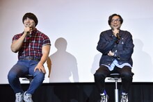 左から青木マッチョ、行定勲