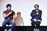 左から青木マッチョ、行定勲