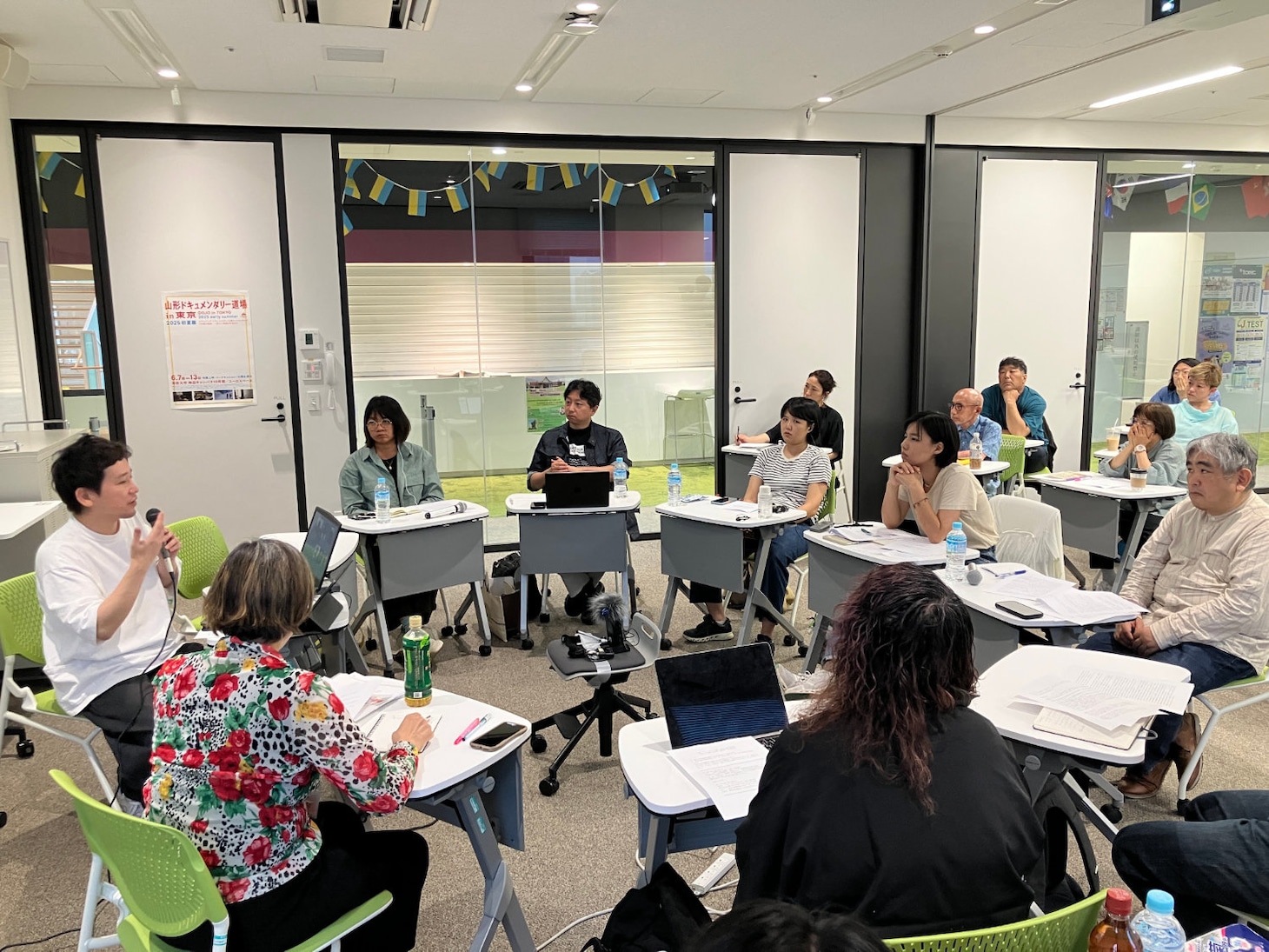 「山形ドキュメンタリー道場」のワークショップの様子