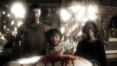 ゾンビ映画「パルブロス：黙示録の子供たち」場面写真