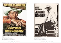 「サム・ペキンパー＆セルジオ・レオーネ オリジナル映画ポスターの世界」より、「ジュニア・ボナー 華麗なる挑戦」