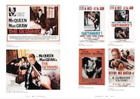 「サム・ペキンパー＆セルジオ・レオーネ オリジナル映画ポスターの世界」より、「ゲッタウェイ」