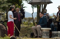 「レンタル・ファミリー」メイキング写真