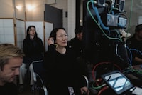 「レンタル・ファミリー」メイキング写真