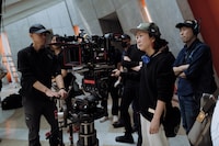 「レンタル・ファミリー」メイキング写真