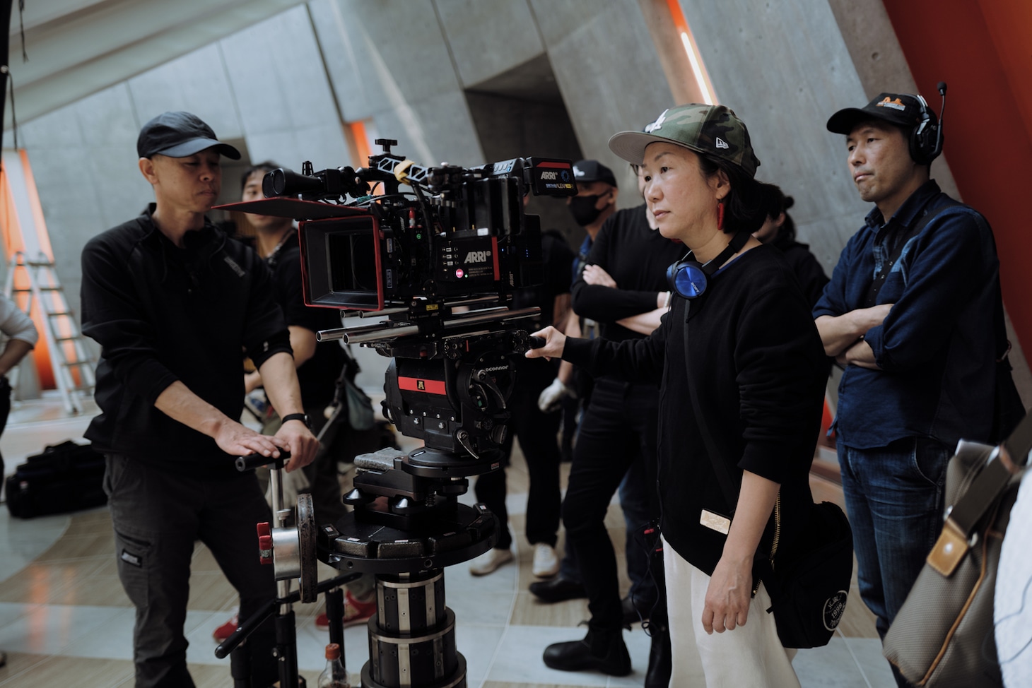 「レンタル・ファミリー」メイキング写真