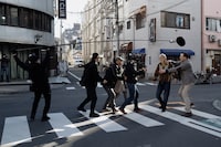 「レンタル・ファミリー」メイキング写真