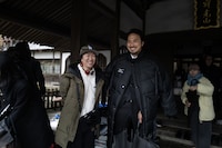 「レンタル・ファミリー」メイキング写真