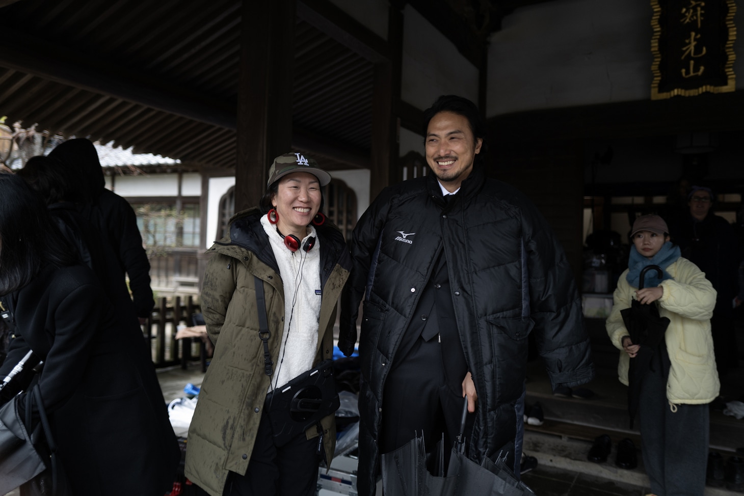 「レンタル・ファミリー」メイキング写真