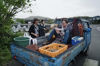 「レンタル・ファミリー」メイキング写真