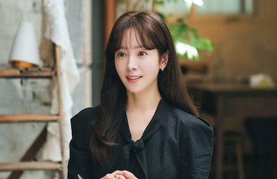 韓国ドラマ「未婚男女の効率的な出会い方」より、“効率的な出会い”を求めて婚活を始める主人公イ・ウィヨン（ハン・ジミン）