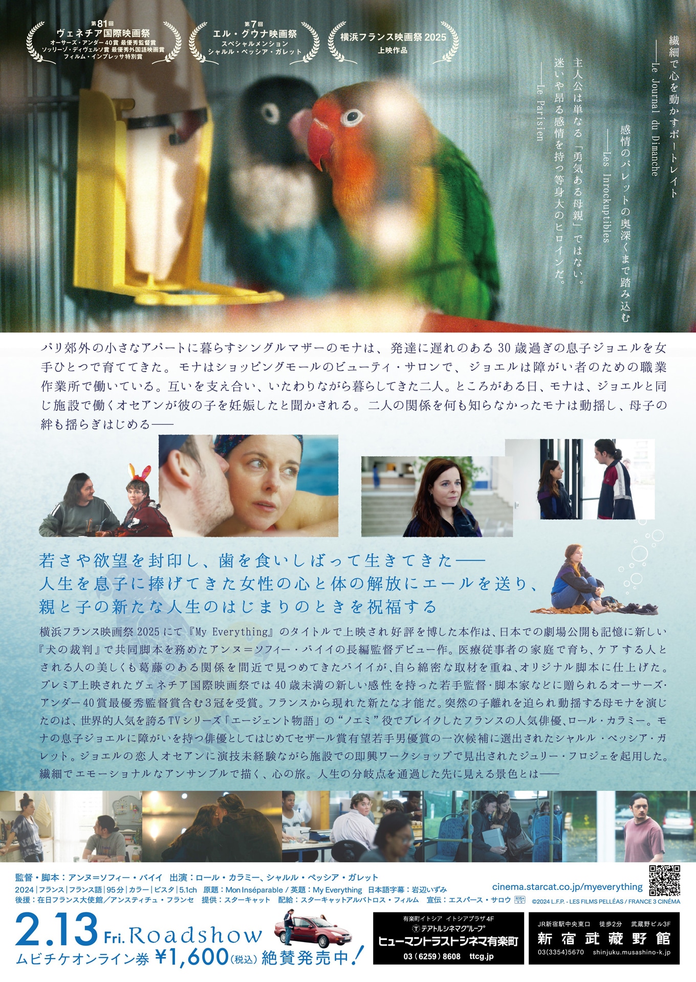 「私のすべて」チラシ裏