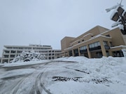 映画「#拡散」富山・上市町イベント当日の会場周辺