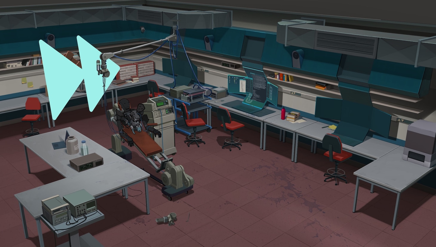 「マーズ・エクスプレス」背景美術にフォーカスを当てた特別カット