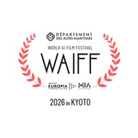 WORLD AI FILM FESTIVAL 2026 in KYOTOロゴ