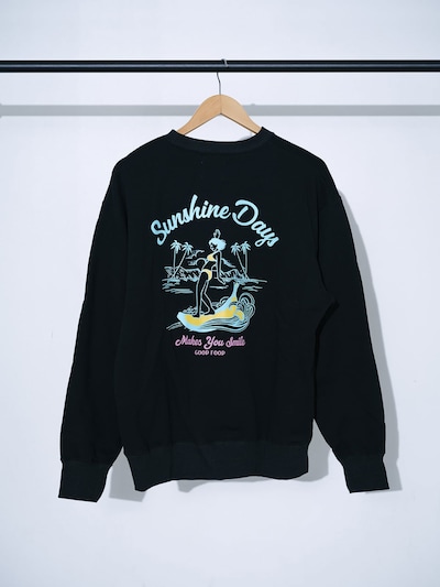 田中律子 Sustainable Message スウェット Type Cの背面（税込1万4850円）