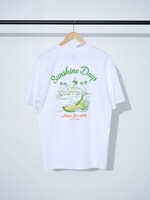田中律子 Sustainable Message Tシャツ Type Aの背面（税込1万1000円）