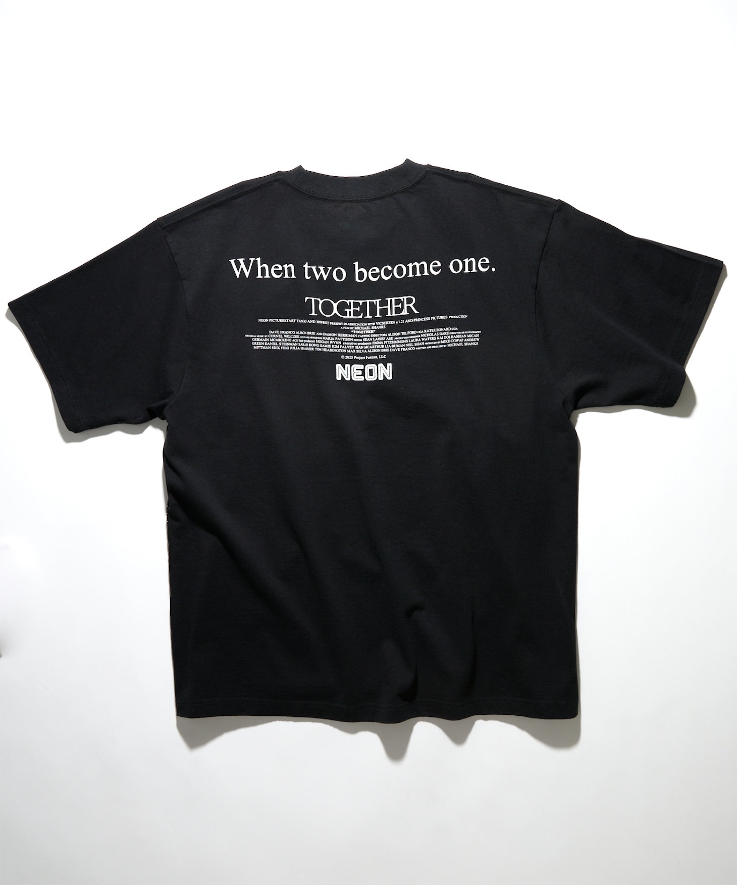 「トゥギャザー」ドッキング TEE（M / L / XL 税込11000円）