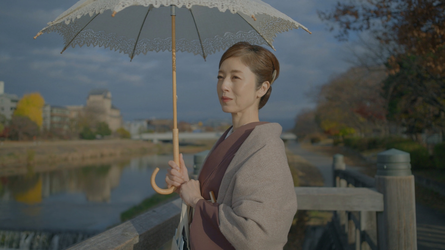 「京都人の密かな愉しみ Rouge－継承－」より、高岡早紀演じる萩坂唯子