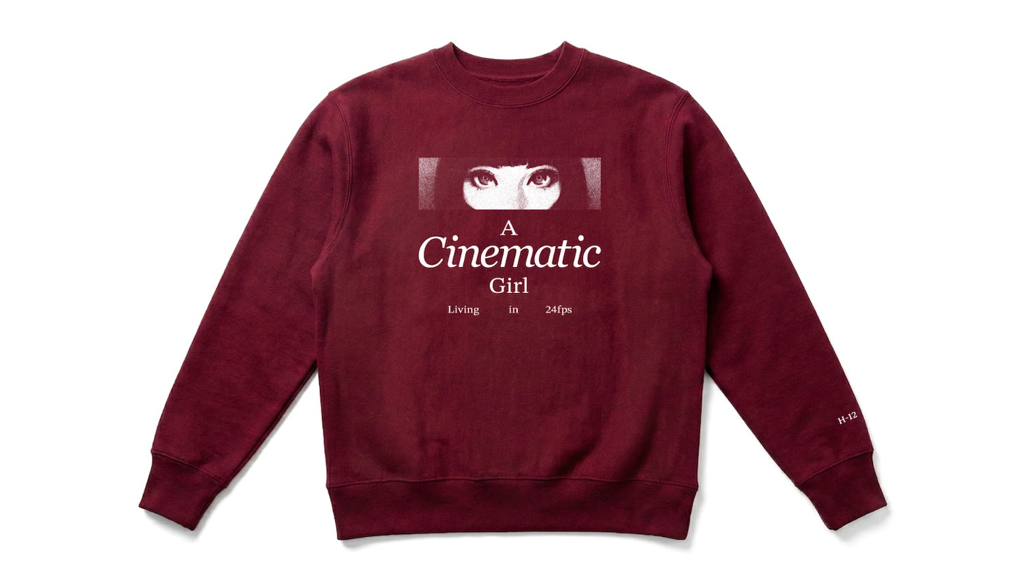 「A Cinematic Girl」スウェット