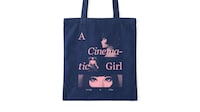 「A Cinematic Girl」トートバッグ