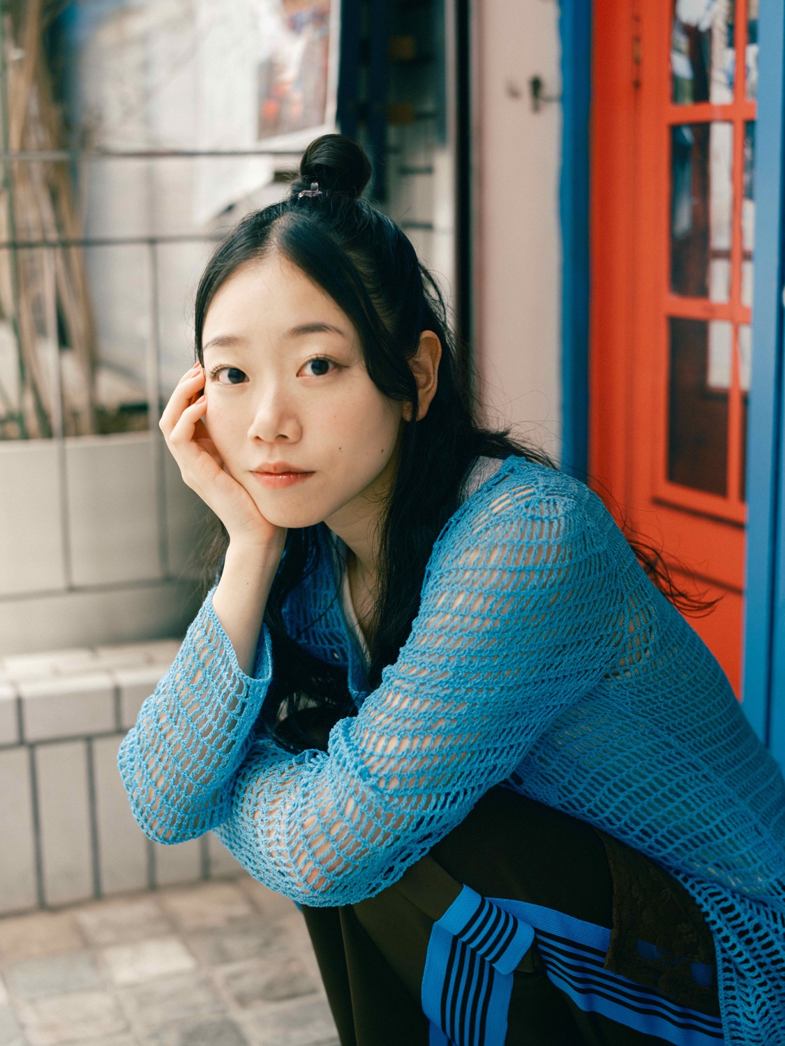 劇団員・シホ役の藤谷理子