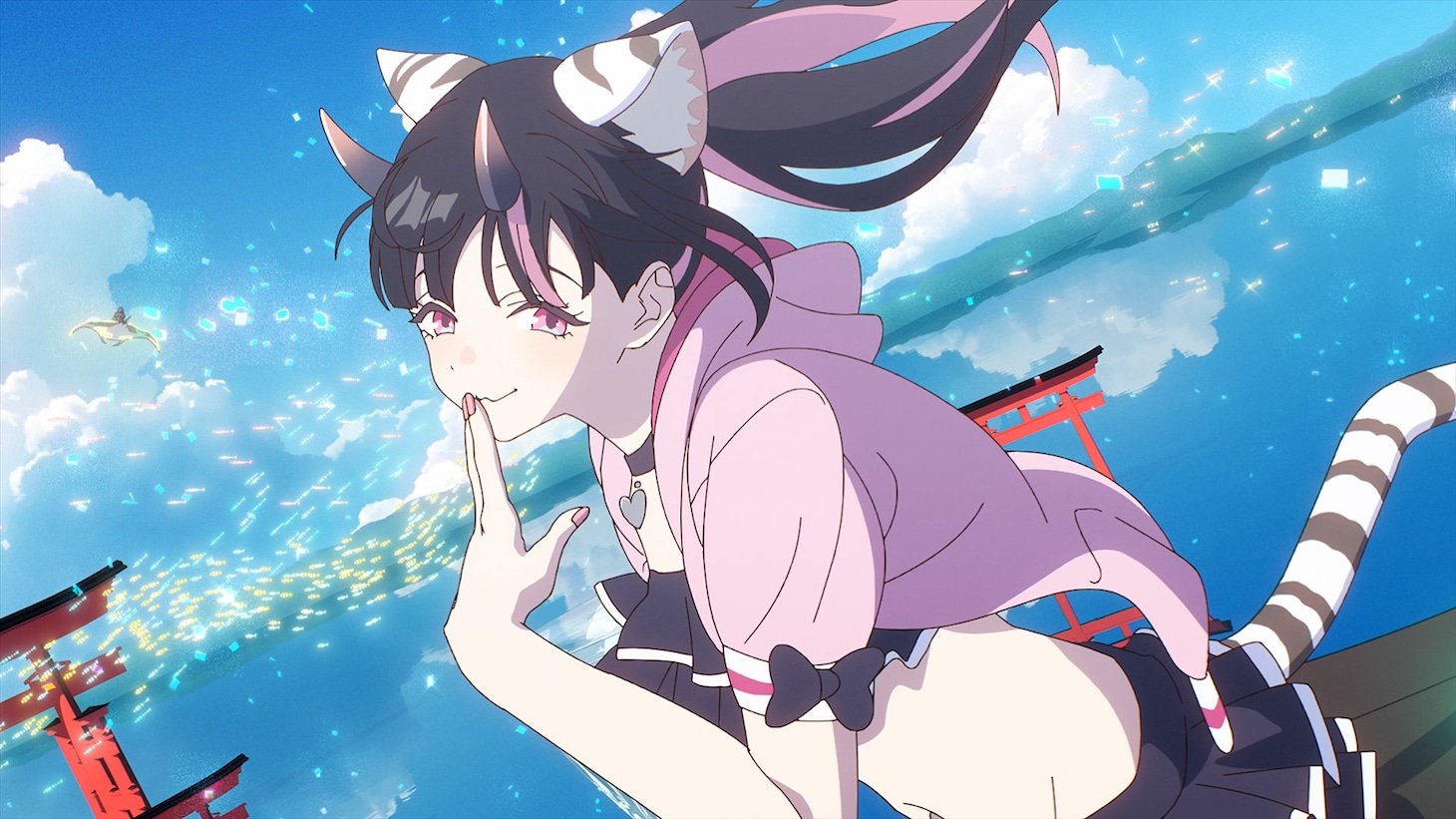 「ray 超かぐや姫！Version」MVの場面カット