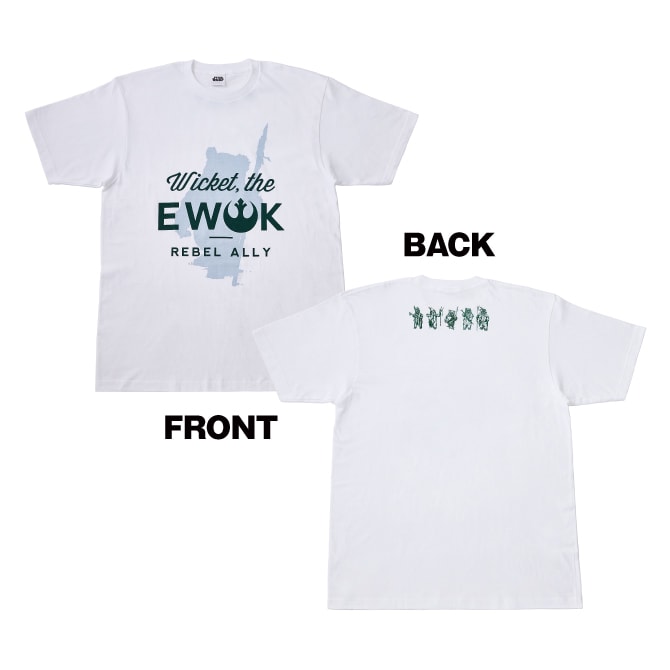 Happyくじ / STAR WARS 『EWOKS』」C賞のTシャツイメージ [画像