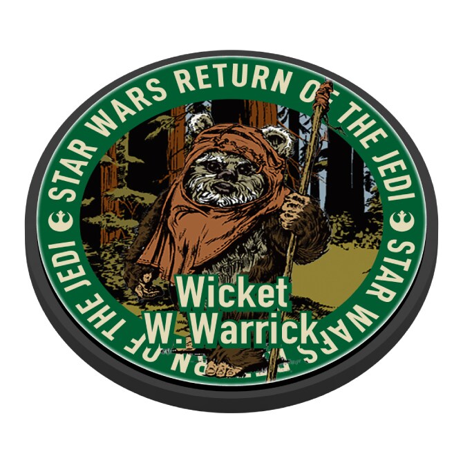 Happyくじ / STAR WARS 『EWOKS』」G賞のラバーコースターイメージ