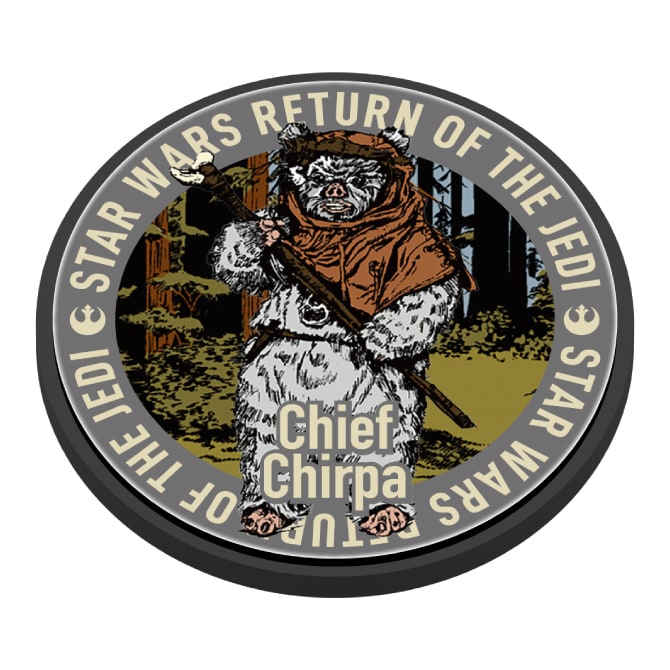 Happyくじ / STAR WARS 『EWOKS』」G賞のラバーコースターイメージ