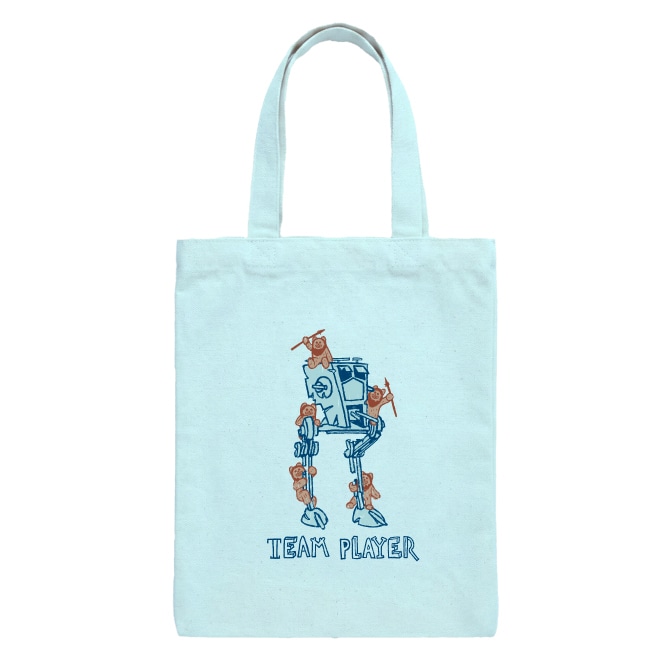 「Happyくじ / STAR WARS 『EWOKS』」E賞のトートバックイメージ