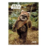 「Happyくじ / STAR WARS 『EWOKS』」H賞のポスターイメージ