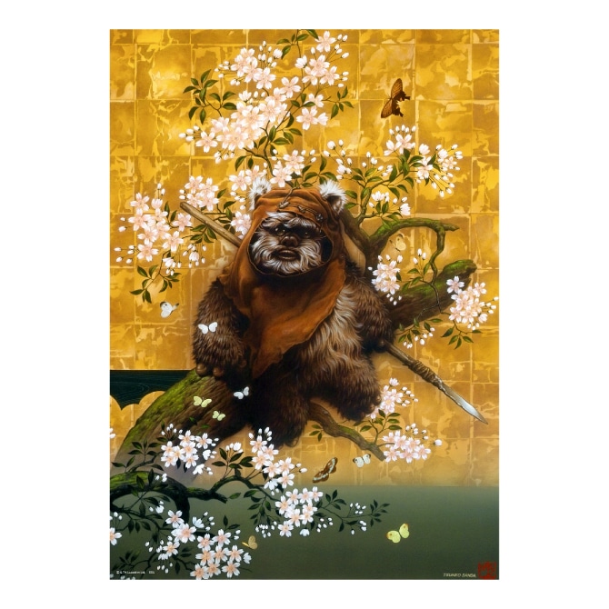 「Happyくじ / STAR WARS 『EWOKS』」H賞のポスターイメージ