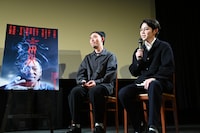 左から関友太郎、平瀬謙太朗