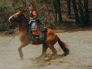 ドラマ「北方謙三 水滸伝」より、亀梨和也演じる林冲