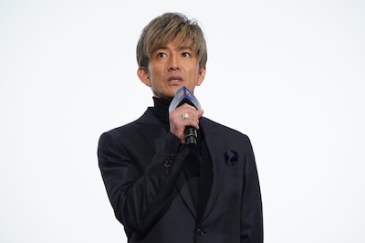 「教場 Requiem」完成披露舞台挨拶に登壇した木村拓哉