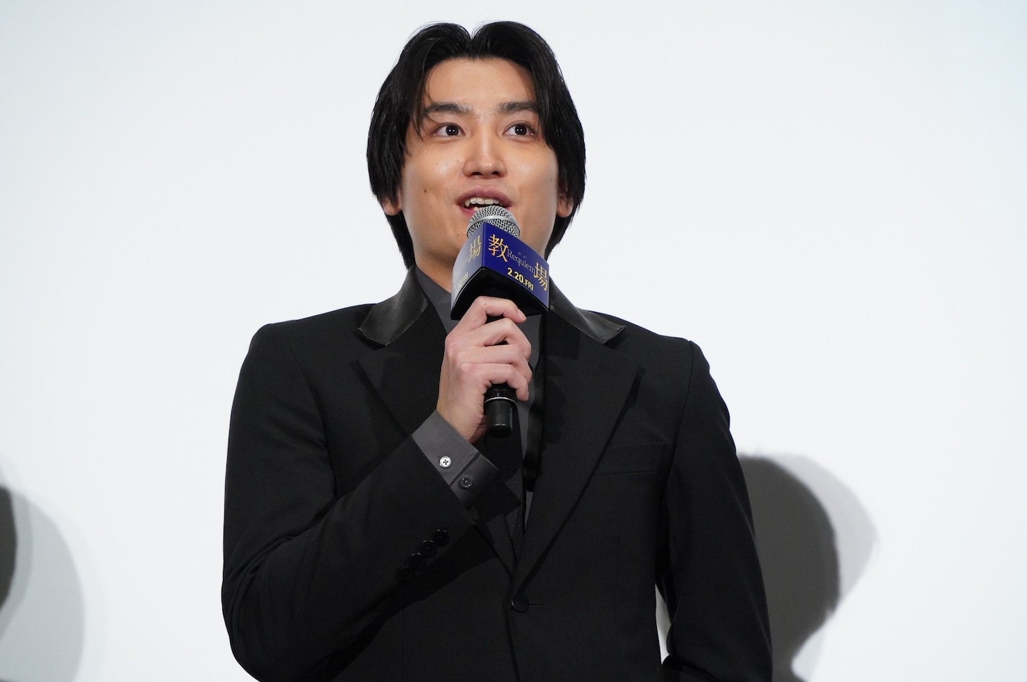 「教場 Requiem」完成披露舞台挨拶に登壇した金子大地