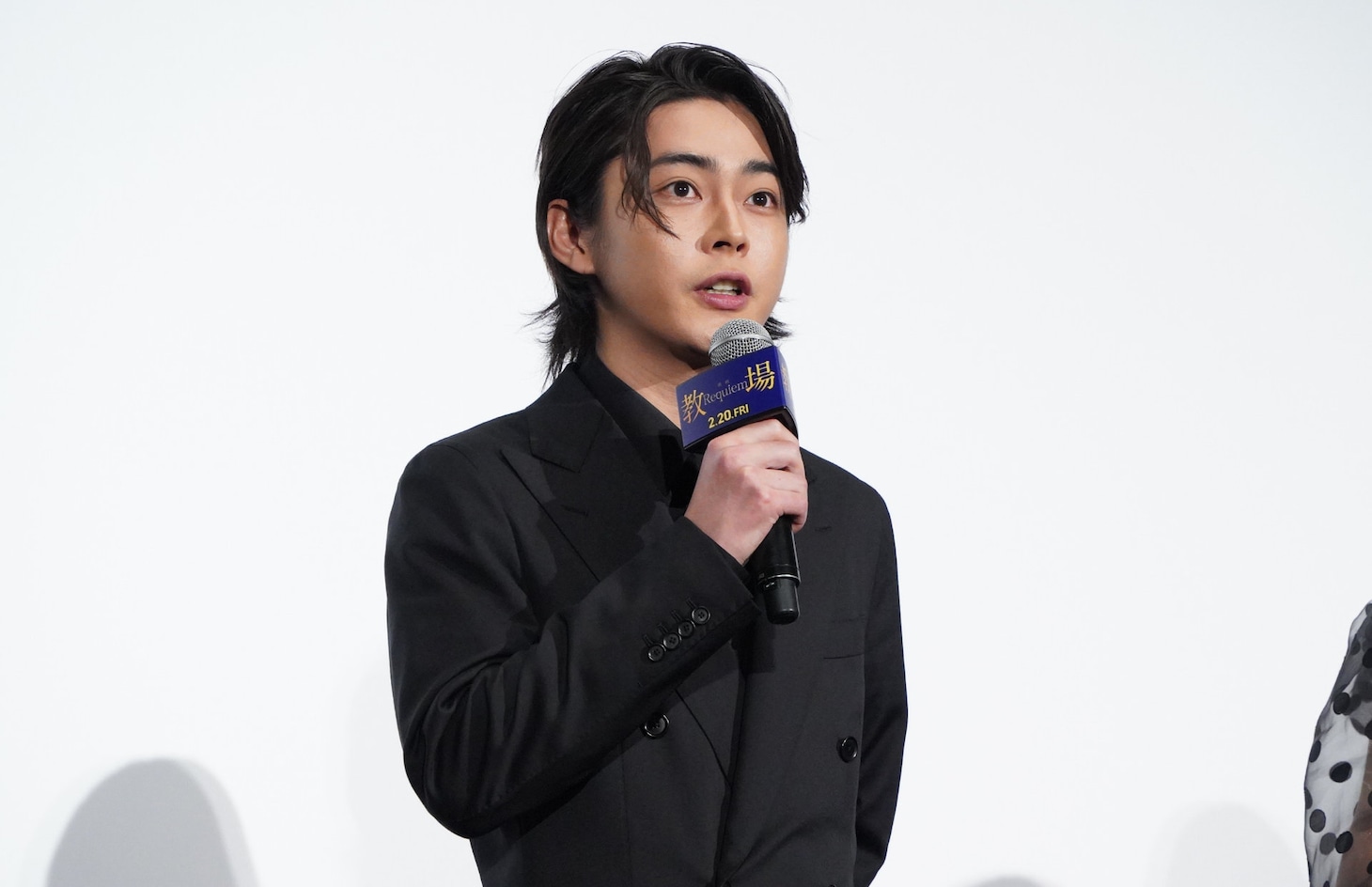 「教場 Requiem」完成披露舞台挨拶に登壇した倉悠貴