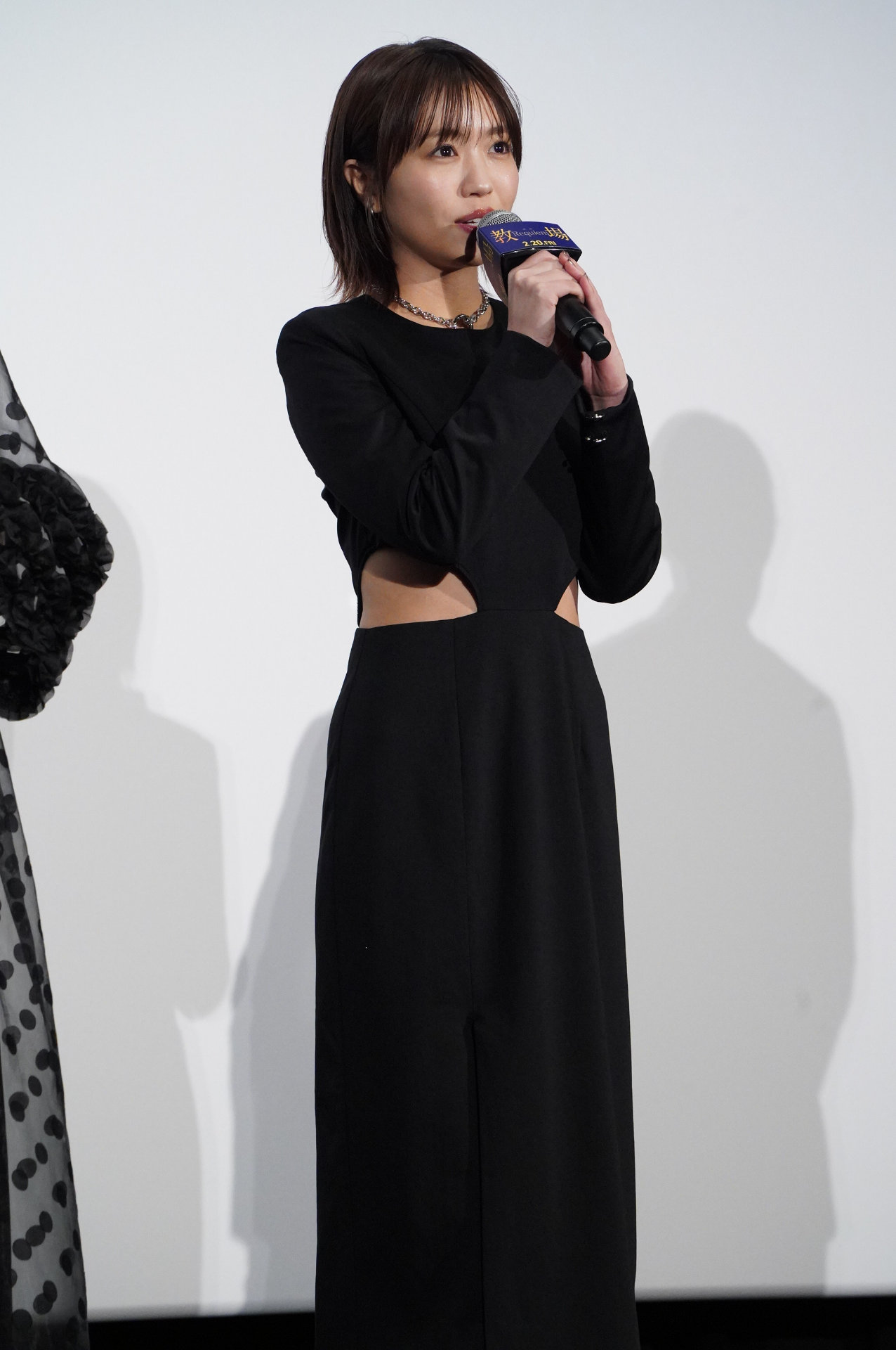 「教場 Requiem」完成披露舞台挨拶に登壇した大原優乃