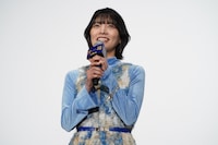 「教場 Requiem」完成披露舞台挨拶に登壇した松永有紗