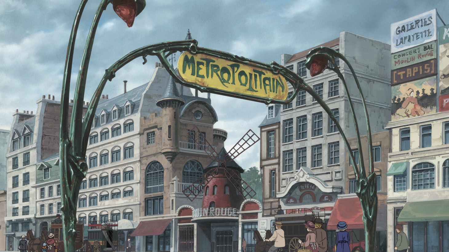 「パリに咲くエトワール」場面カット